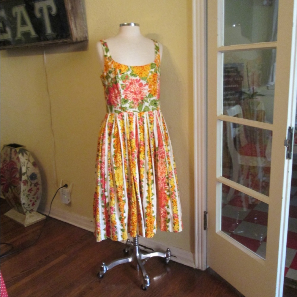 Isaac Mizrahi Multicolor Floral Dress